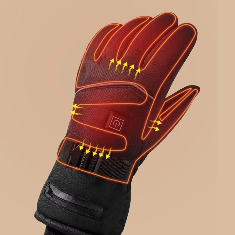 Ski Glove Waterproof - 아이로 아웃도어 스노보드, 오토바이, 자전거용 방수,
