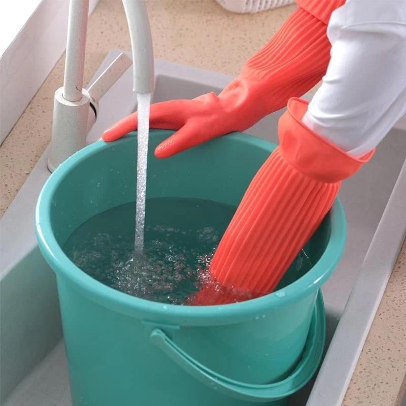 Dish Glove Rubber - 긴 재사용 가능한 고무 설거지 장갑