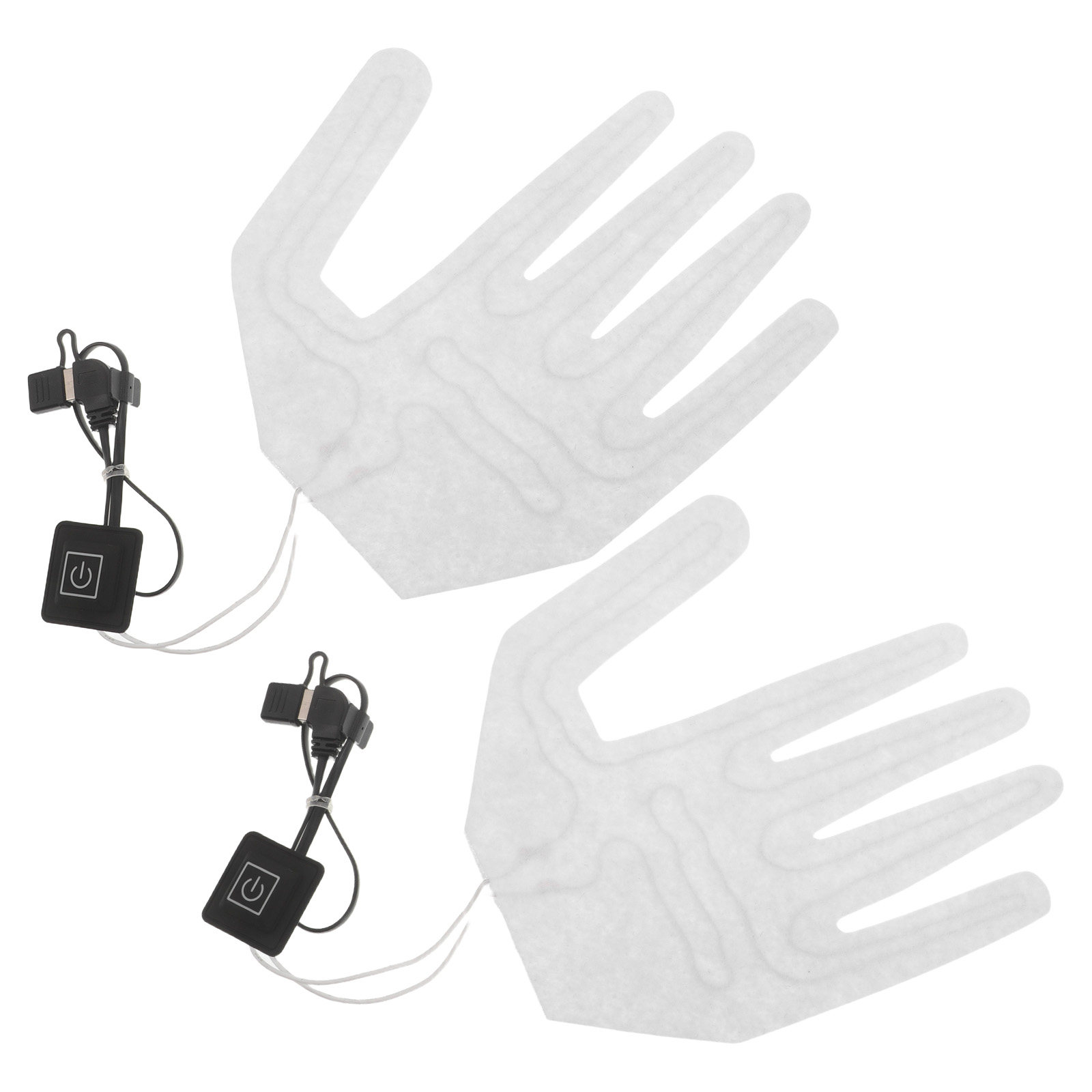 재충전 가능한 발열 장갑용 패드 2개 세트, 스키, 자 - Cycling Glove Padded 리뷰 및 가격