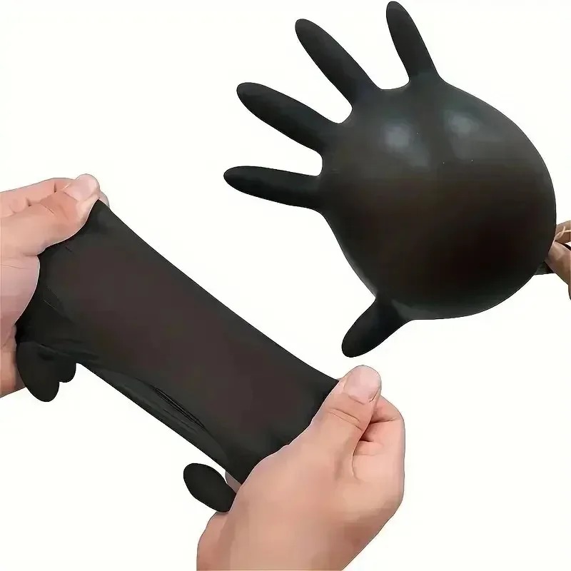 검정색 일회용 장갑 남녀공용 두꺼운 니트릴 PVC 라텍 - Latex Disposable Glove 리뷰 및 가격