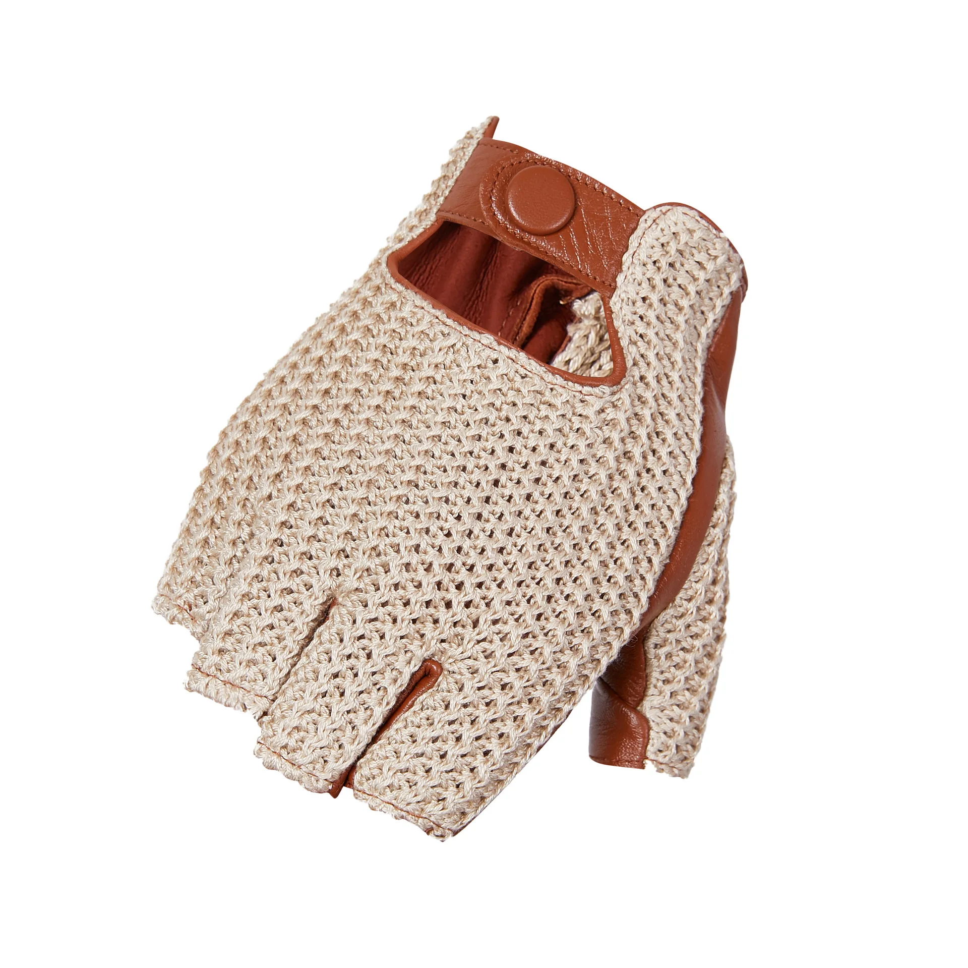 남성용 천연 가죽 소재, 안감 없음, 복고풍 스냅 버튼 - Leather Driving Glove 리뷰 및 가격