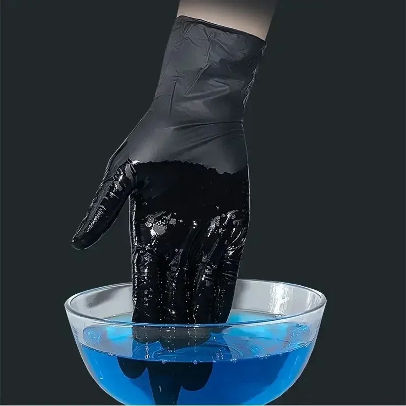 일회용 검정 장갑 남녀공용 라텍스 프리 니트릴 PVC  - Latex Disposable Glove 리뷰 및 가격