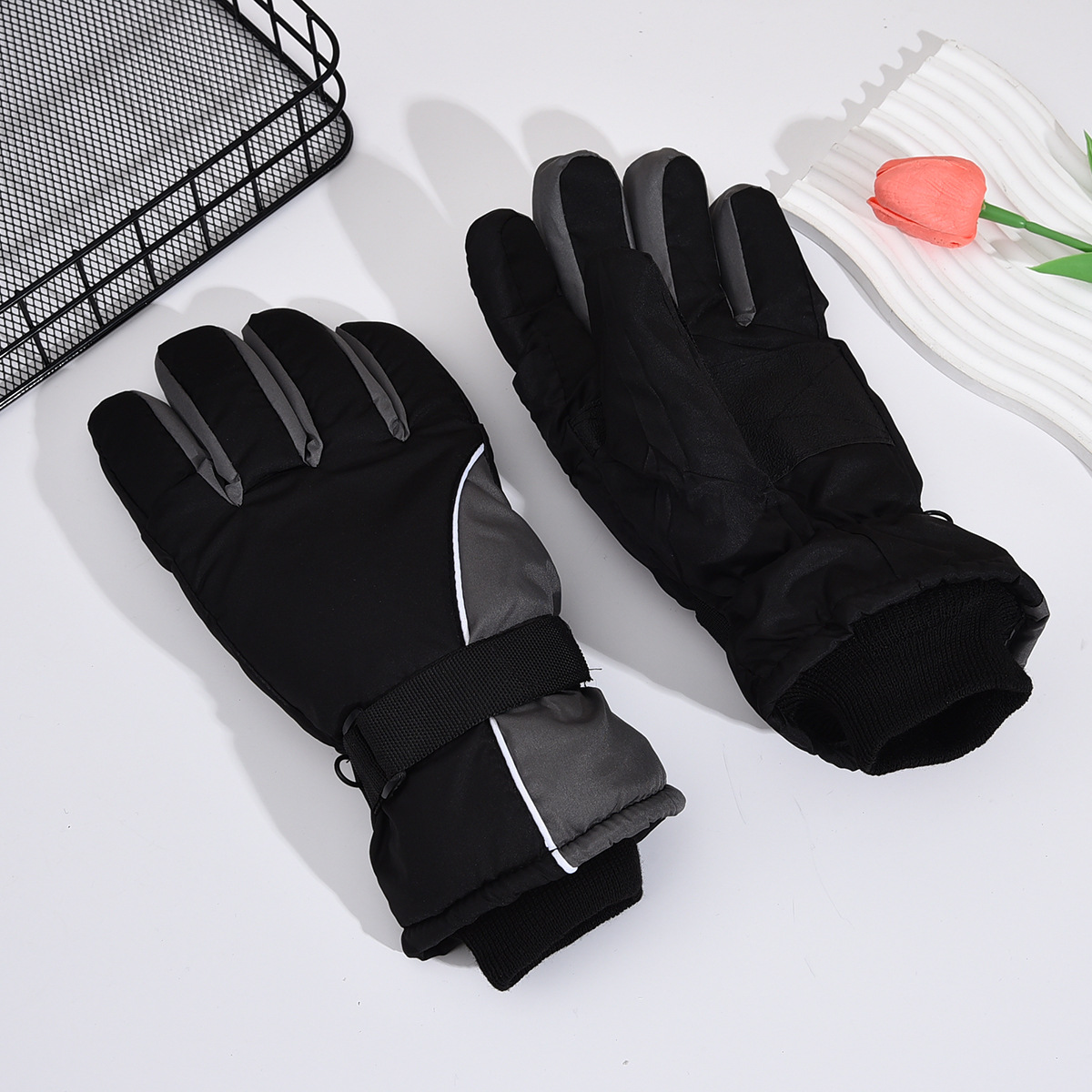 패션 방풍 스키 장갑 미끄럼 방지 방수 겨울 장갑 두꺼 - Ski Glove Waterproof 리뷰 및 가격